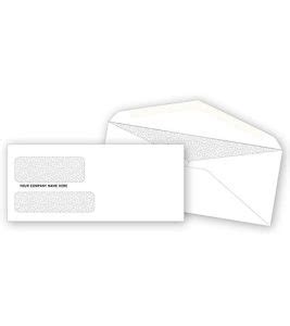 Double Window Confidential Envelope Abc Check Printing