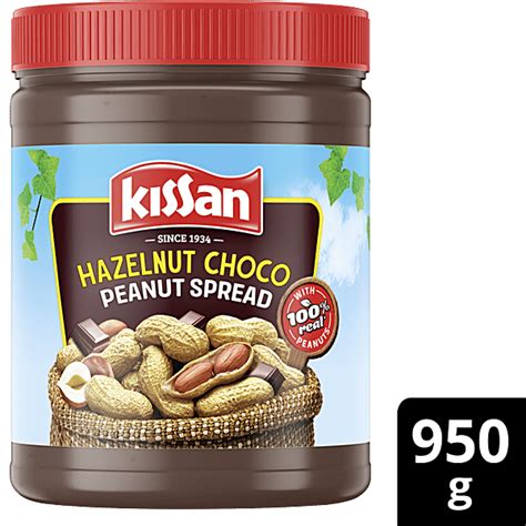 Buy Kissan Hazelnut Choco Peanut Spread Protein Rich 30 Dark