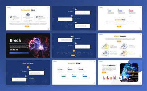 Techooze Technology Multipurpose Powerpoint Template For