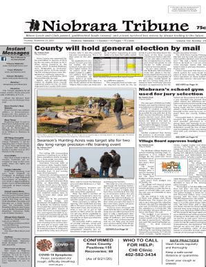 Fillable Online Crofton Journal 092420Wayne Layout Template Fax Email