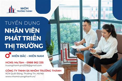 CÔng Ty Tnhh Sx NhÔm TrƯỜng ThÀnh TuyỂn DỤng VỊ TrÍ ChuyÊn ViÊn NhÂn SỰ