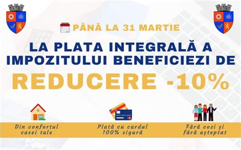 Reduceri Pentru Plata Integral A Impozitelor I Taxelor Locale La