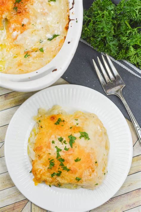 Copycat Ruth’s Chris Potatoes Au Gratin