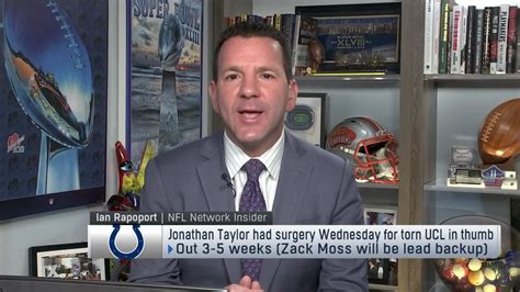 NFL Network Insider Ian Rapoport Indianapolis Colts Running Back