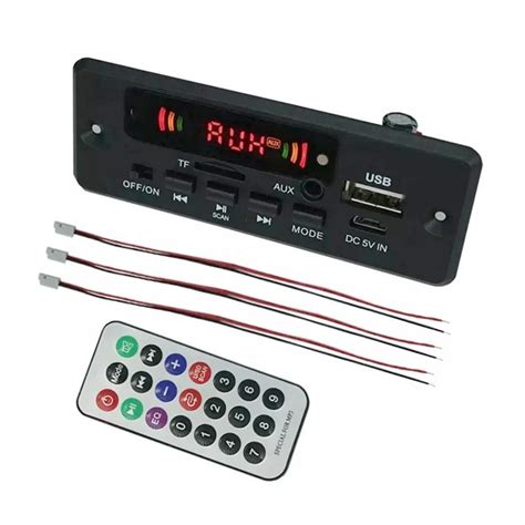 Купить KIT Аудиоплеер MP3/FM/BT 5...32V JQ-D029BT с усилителем No name ...