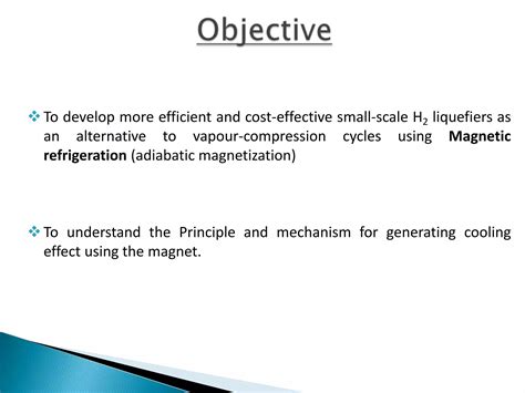 Magnetic Refrigeration Seminar Ppt Ppt