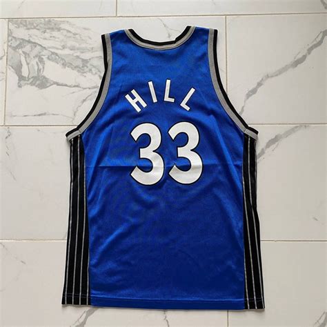 Vintage Vintage 1990s 90s Orlando Magic Grant Hill Champion Jersey