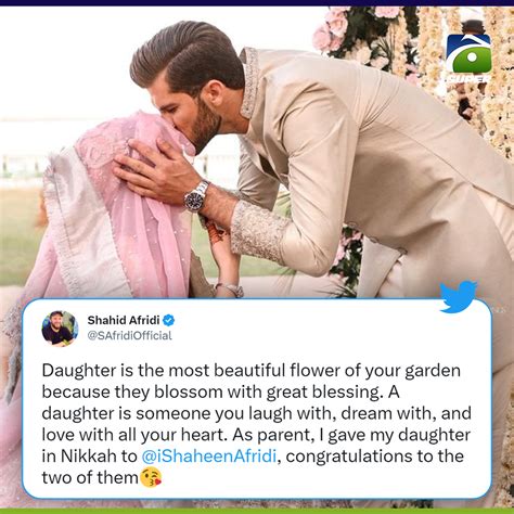 Geo Super On Twitter Shahid Afridi Reacts After Shaheen Afridi Weds