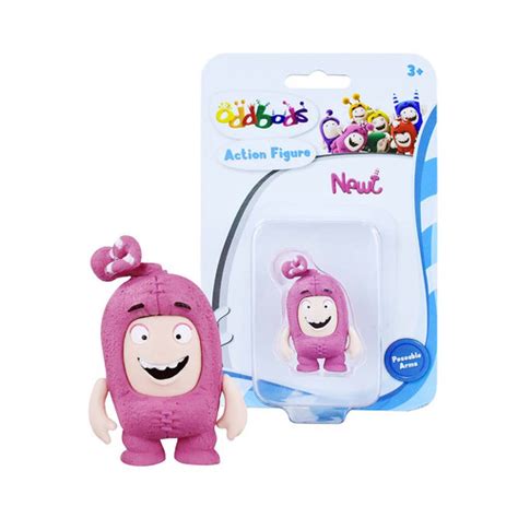 Jual Oddbods Newt Action Figure Mainan Figur Anak Pink Merah Muda