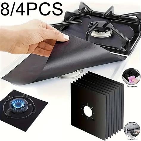 4/8 шт., защитная крышка для плиты | AliExpress