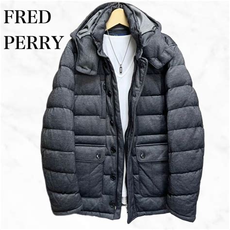 Yahoo オークション Fred Perry ダウンジャケット アウター ダウンブ