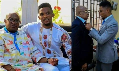 Cameroun David Etoo Le P Re De Samuel Etoo S En Est All