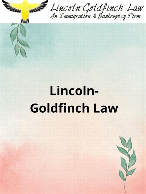 Lincoln Goldfinch Law By LincolnGoldfinchLaw Issuu