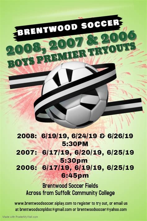 Brentwood Youth Soccer Club Brentwood Youth Soccer Club