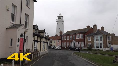 Southwold Walk Town Centre Beach4K YouTube