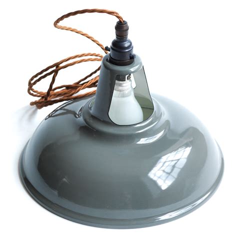 Workshop Light Enamel Factory Light A G Hendy And Co Homestore