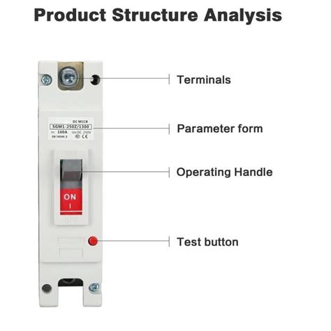 Disjoncteur P Dc Disjoncteur Bo Tier Moul Mccb Interrupteur De