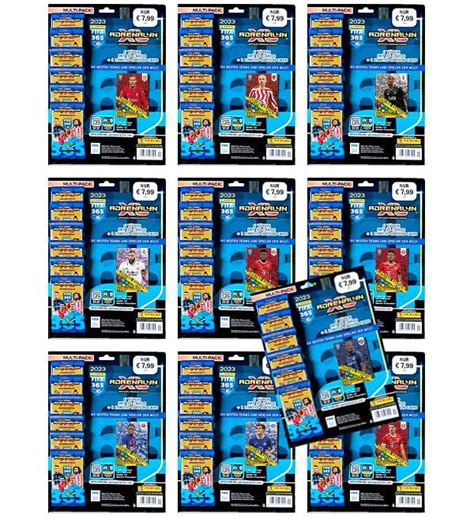 Panini FIFA 365 2023 Adrenalyn XL Alle 10 Multipacks Stickerpoint