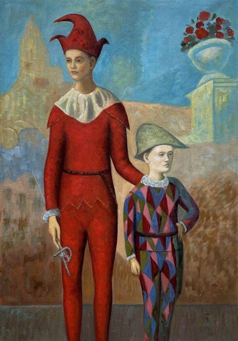 Acrobat And Young Harlequin Pablo Picasso Paint By Numbers