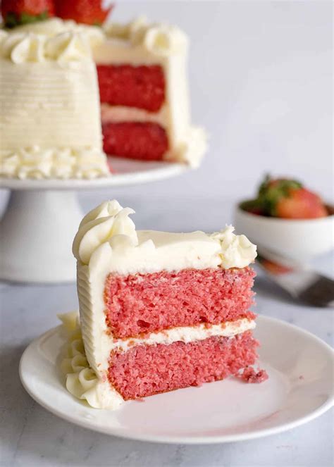 Fresh Strawberry Cake With Cream Cheese Icing Southern Plate