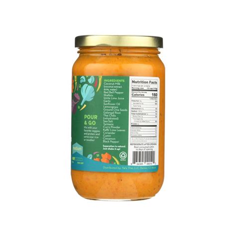 Yai S Thai Yellow Thai Coconut Curry 16oz N Terra Powders