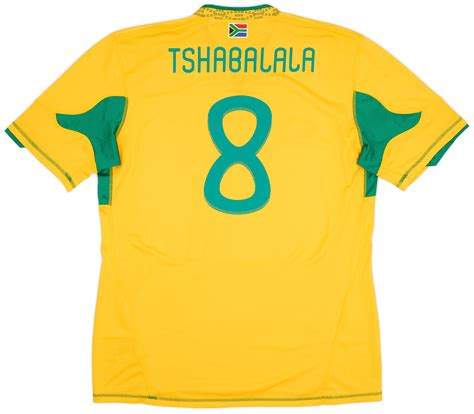 2009 11 South Africa Home Shirt Tshabalala 8 XL