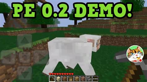 Minecraft PE 0 2 Demo Pocket Edition Lite YouTube