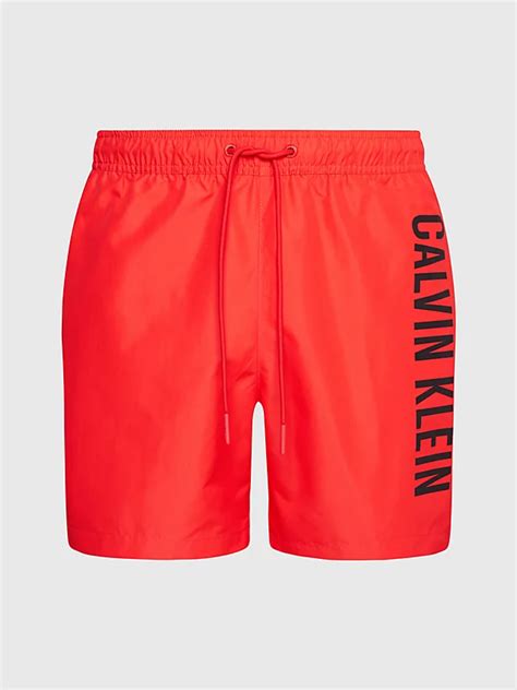 Red Swim Shorts For Men Calvin Klein®