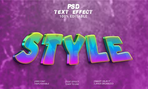 Style 3d Text Effect Editable Psd File Graphic By Imamul0 · Creative Fabrica