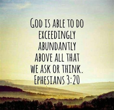 Ephesians 3 20 Kjv God S Exceeding Abundant Power