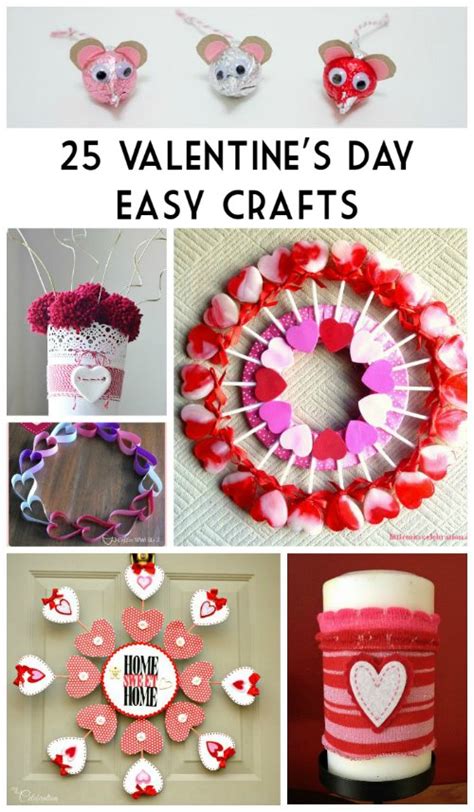 25 Valentine S Day Easy Crafts Bargainbriana