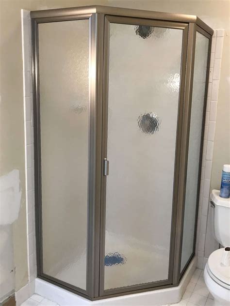 Framed Neo Angle Shower Enclosure 2 Absolute Shower Doors