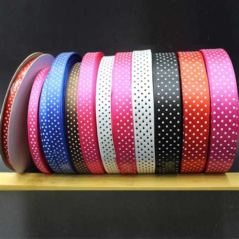 Cm Cm Cm Cm Cm Satin Printed Ribbon Print Dot Wholesale