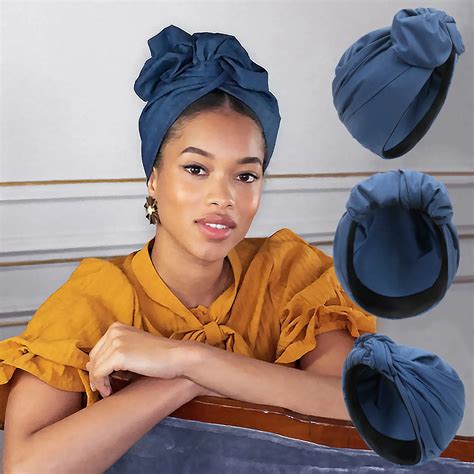 French Vintage Turban Hat Fashion Female Bandana Headband Women S Hair