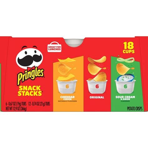 Pringles Potato Crisps Chips Variety Pack 12 9 Oz Instacart