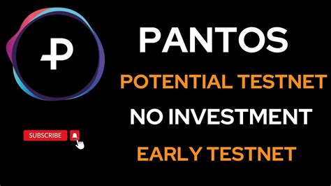 Pantos Testnet Live Pantos Free Airdrop No Investment Simple Task