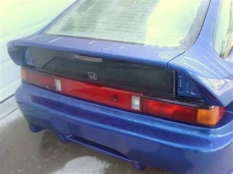 Honda Crx Si B Turbo W Piece Widebody Kit Classic Honda Crx