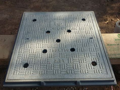 Fibre Reinforced Plastic FRP Manhole Cover Capacity 2 5 Ton To 40 Ton