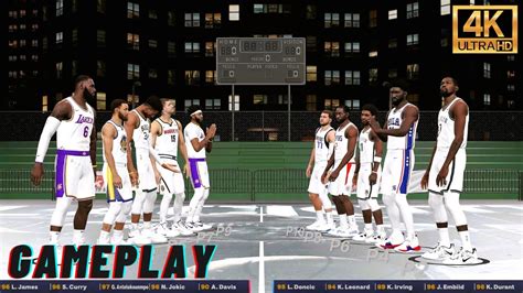 Nba K Blacktop Part Ps K Ultra Hd Fps Gameplay Youtube