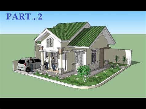 Sketchup Tutorial House Design Part Youtube