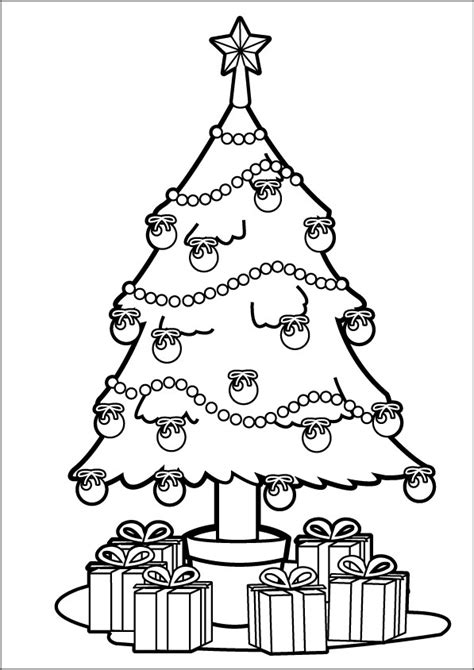 Coloriage Sapin De No L Vecteur Dessin Gratuit Imprimer