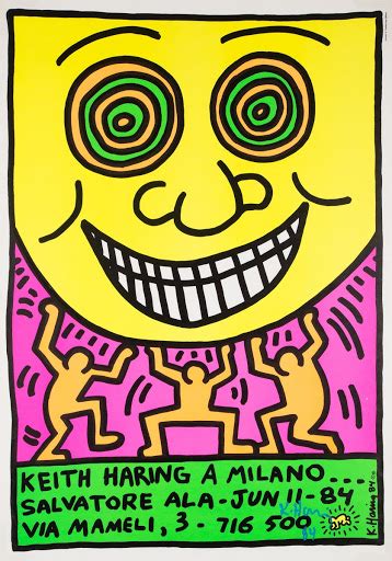 Keith Haring A Milano Salvatore Ala Jun 11 84 Keith Haring