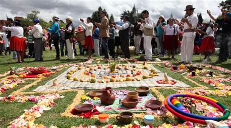 Celebraci N Del Inti Raymi En Cuenca Registrada El De Junio Del