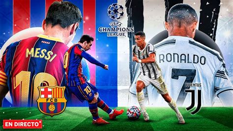 FC BARCELONA 0 3 JUVENTUS MESSI Vs CRISTIANO RONALDO Champions League