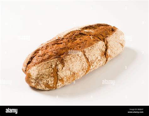 Loaf Of Crusty Bread Stock Photo Alamy