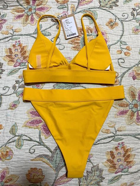 Yukari Triangle Bikini Set ON HAND On Carousell