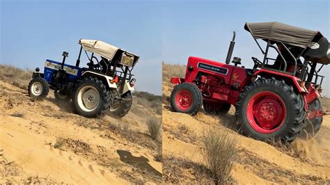 Testing The Power And Capacity Of Swaraj 744 Xt Vs Mahindra 585 Di Xp