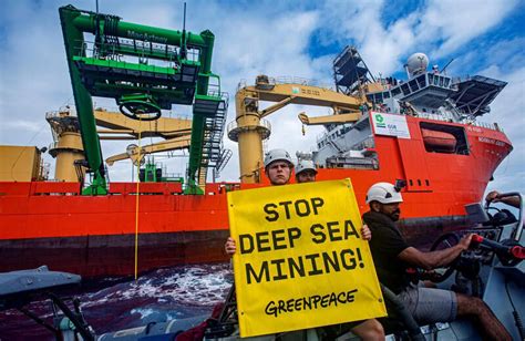 Greenpeace Usa Slams Shock Decision To Green Light Deep Sea Mining