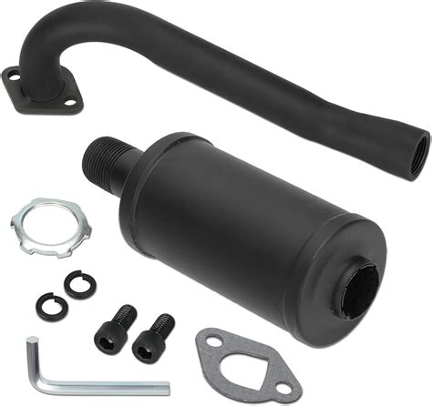 Amazon FVRITO Exhaust Pipe Muffler Silencer Kit For Non Hemi