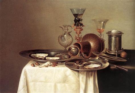 Still Life Painting Willem Claesz Heda Oil Paintings